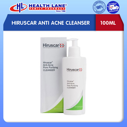HIRUSCAR ANTI JERAWAT PENCUCI (100ML)